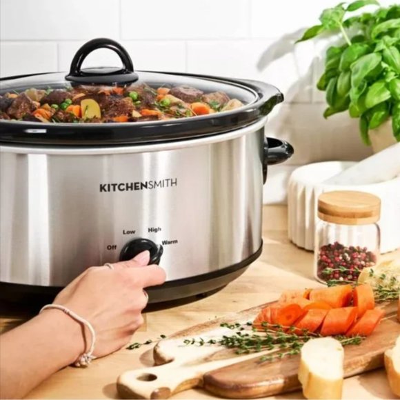 Bella 6qt Manual Slow Cooker - Stainless Steel - Picture 5 of 5